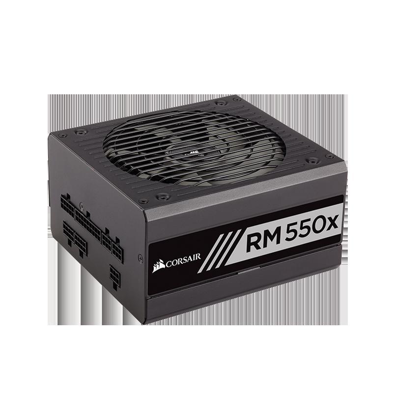 美商海盗船 RM550x550W 海盗船电源 主机电脑台式静音全模组 机箱电源 电脑电源