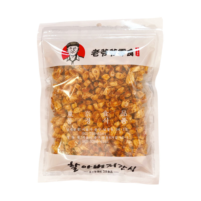南大门明洞老爷爷鱼骨粒80g追剧解馋低卡高蛋白创意礼品高清大图