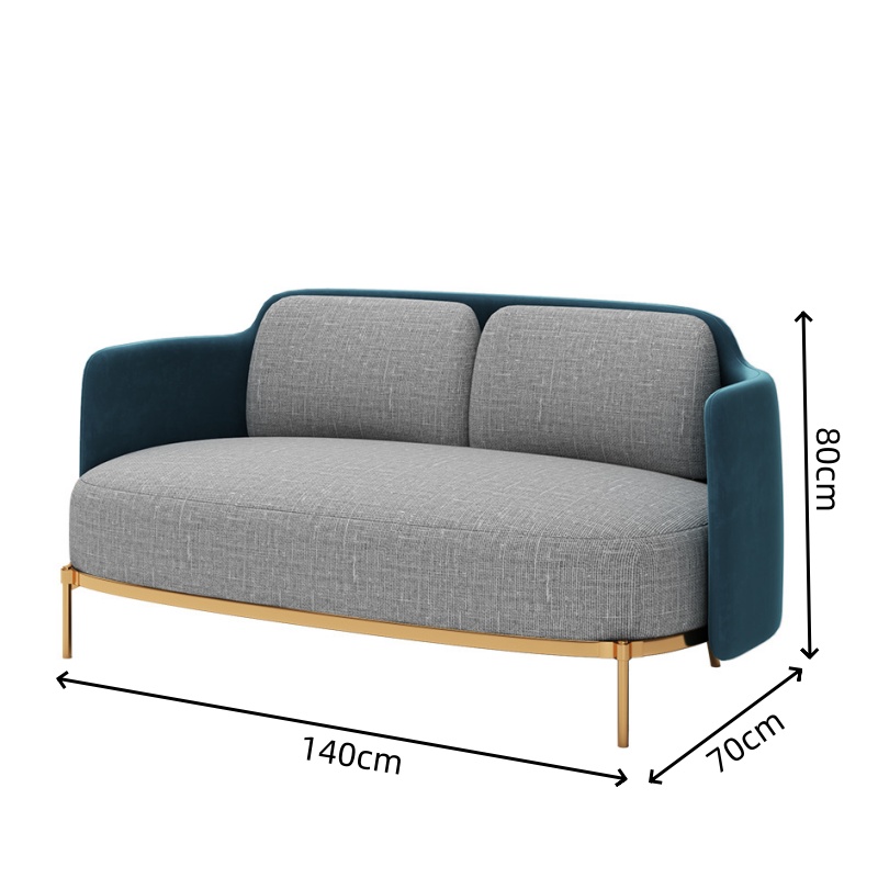 锁匠 办公沙发四人位+茶几套高清大图