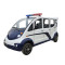 德武军恒 电动巡逻车 三排8座全封闭治安巡查车4000瓦+60v100ah*5只铅酸电池刹车助力