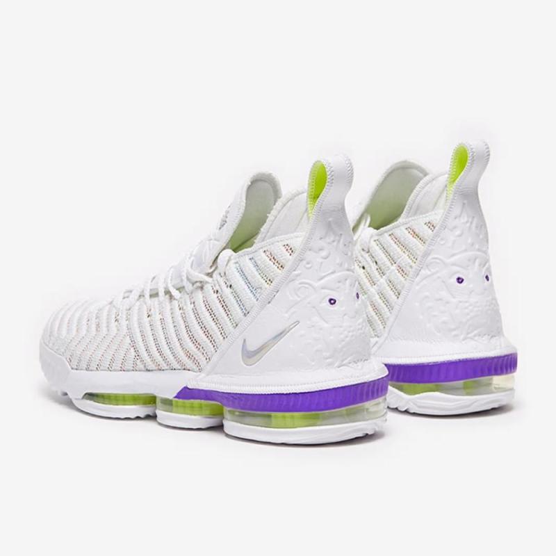 耐克nikelebron16詹姆斯16签名鞋鸳鸯黑红针织气垫缓震男士休闲运动