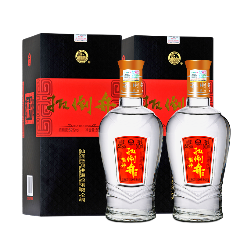 扳倒井 52度 福井 500ml*6瓶 浓香型白酒 整箱装