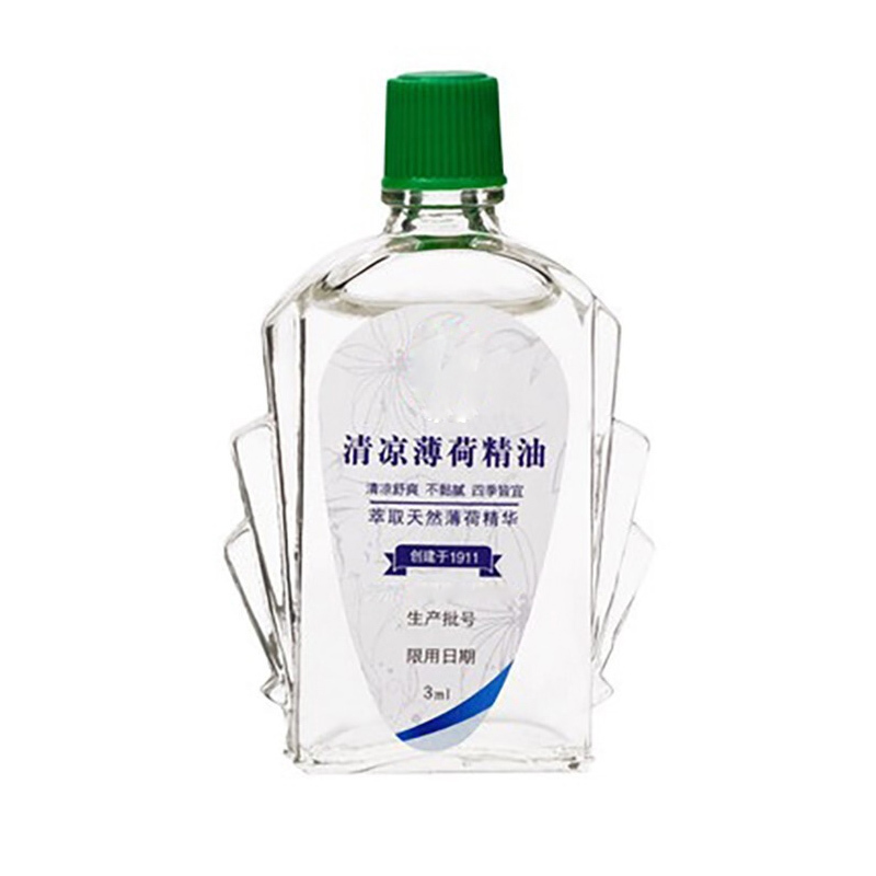 三清 清凉薄荷精油3ml/支 1000瓶装