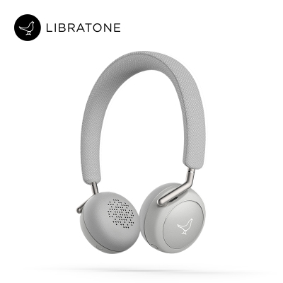 Libratone Q ADAPT 可调节降噪无线头戴式蓝牙耳机 云灰色