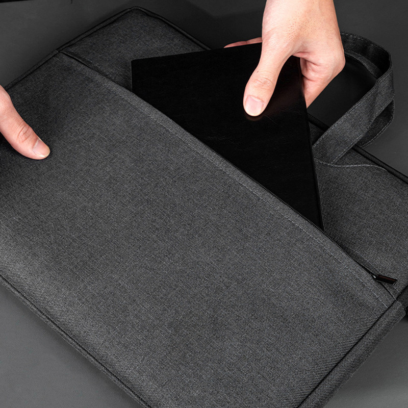 伴公式B1108商务手提公文包经典款深灰色1个高清大图