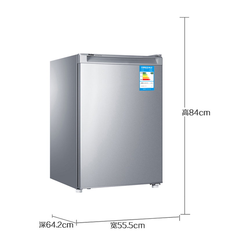 海尔(Haier)103升 立式冷柜 4D匀冷 精储不占地 节能省电 家用立式冰柜 BD-103DL高清大图