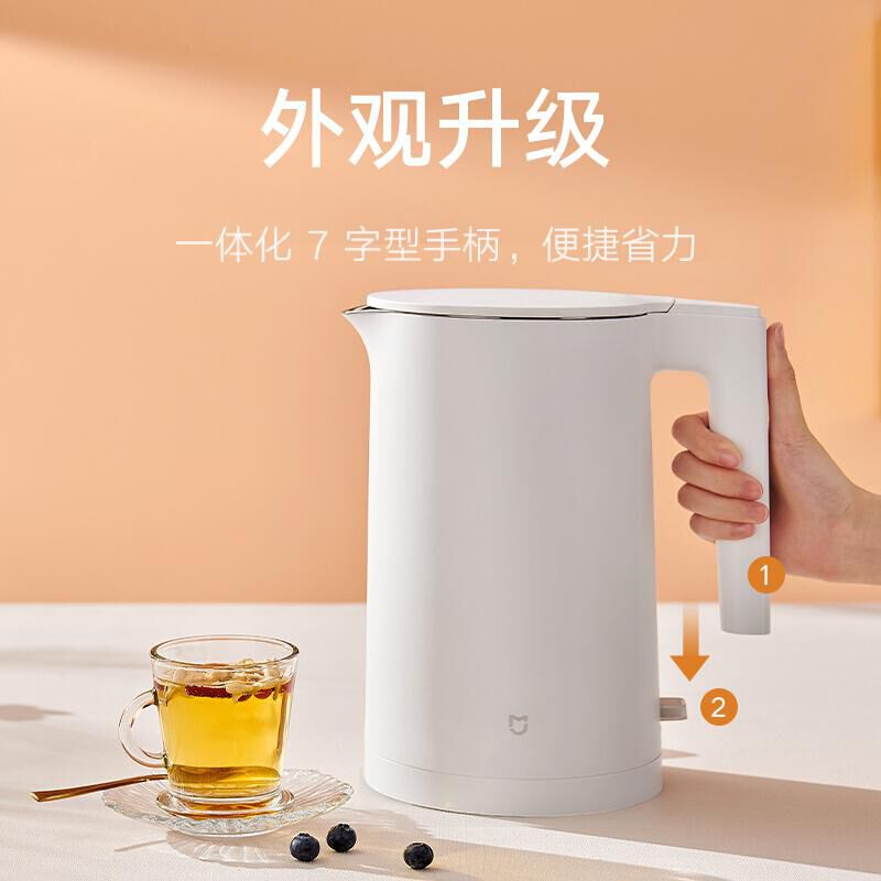 小米米家MJDSH04YM 1.7L 电水壶(单位:台)白高清大图