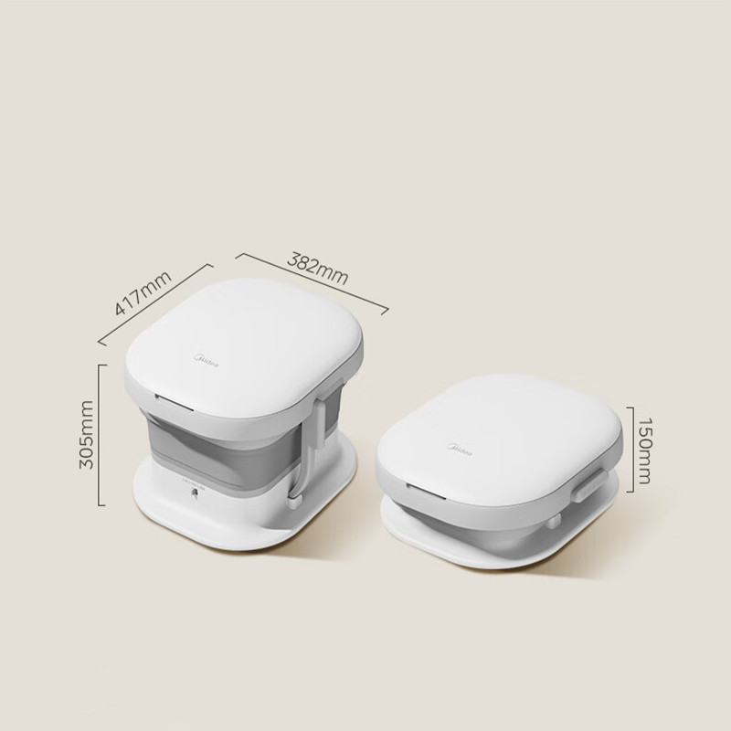 美的(Midea) 加热恒温足浴盆ZS108 极地白