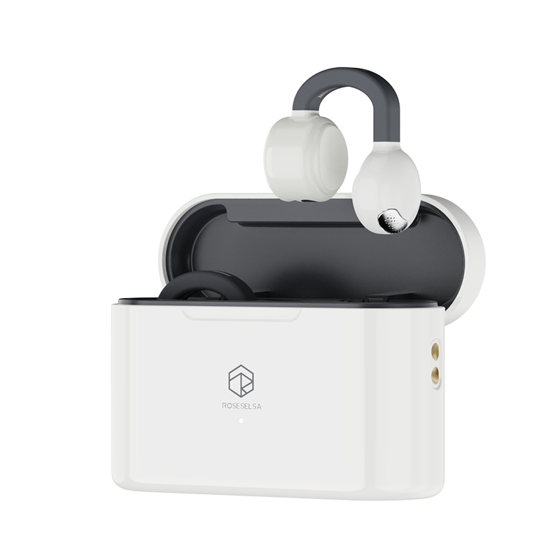 弱水时砂OpenFeel【2025新款】蓝牙耳机耳夹式 气骨传导概念不入耳真无线HIFi 通话降噪挂耳运动跑步开放式高清大图