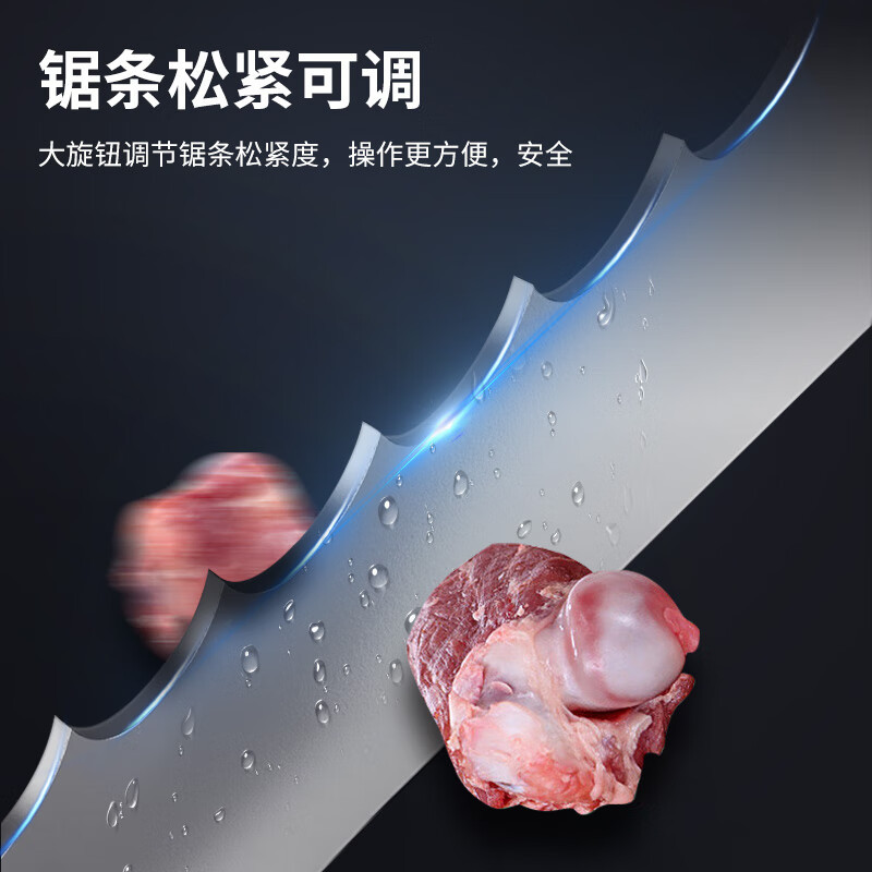 意黛斯(YIDAISI) 锯骨机商用切骨头机碎骨机剁骨头机电动 冻肉鸡架切割机全不锈钢 排骨推荐 YDS-HR210L