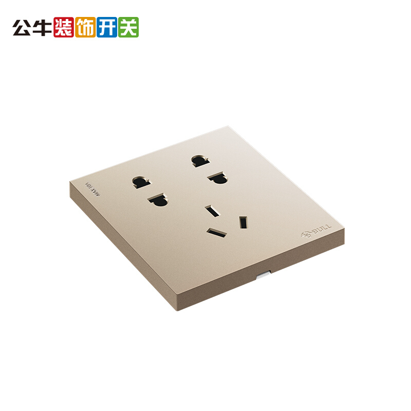 公牛G27系列七孔开关插座