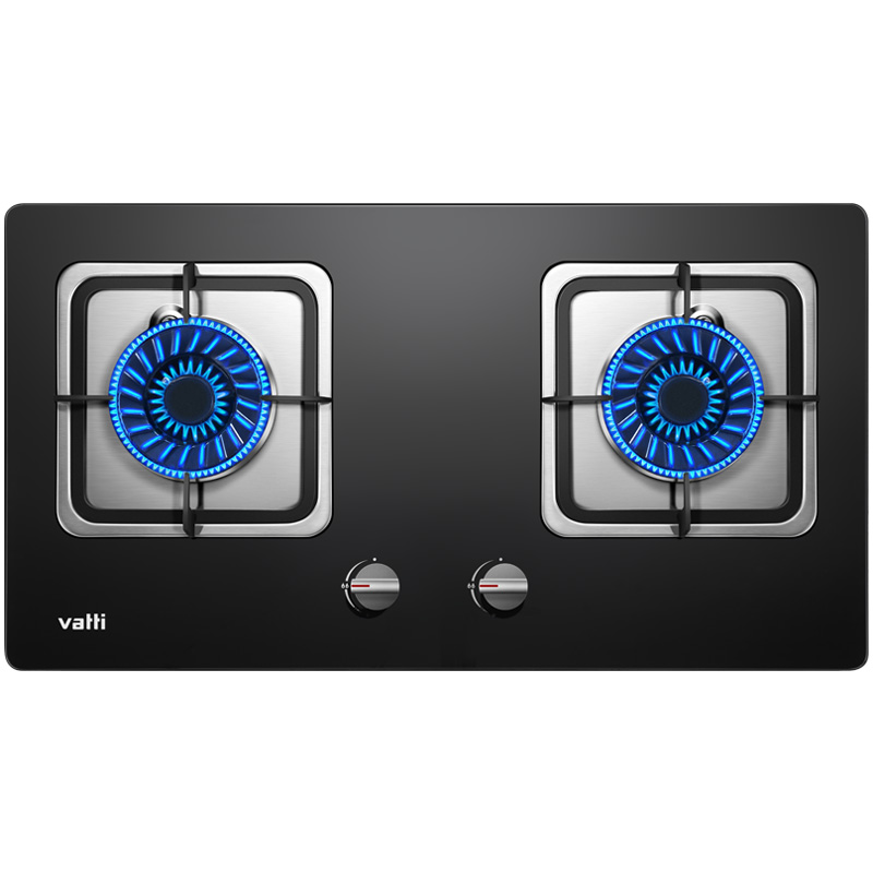 华帝(vatti)JZY-i10034B燃气灶 4.1KW精控大火力 一级能效 钢化玻璃双眼灶 台嵌两用灶具(液化气)高清大图