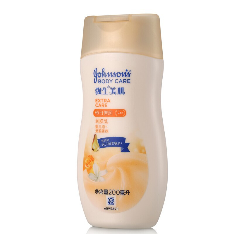 强生美肌 恒日倍润润肤乳200ml(茉莉香氛 身体乳 润肤乳)
