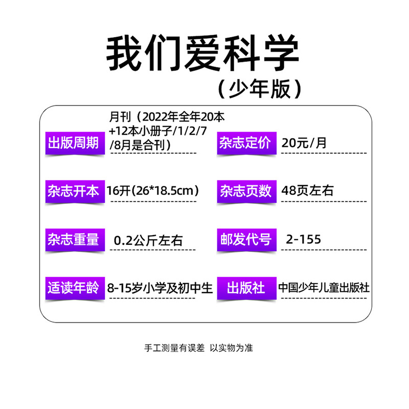1[全年订阅]2024年1-12月 [正版]全年订阅博物+我们爱科学少年版+意林少年版组合 2024年-2025年1-高清大图
