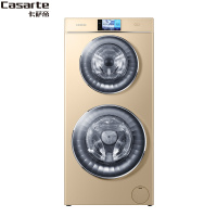 【99新】卡萨帝（Casarte） C8 U12G1 12公斤 滚筒洗衣机 双子云裳分筒洗 （香槟金）