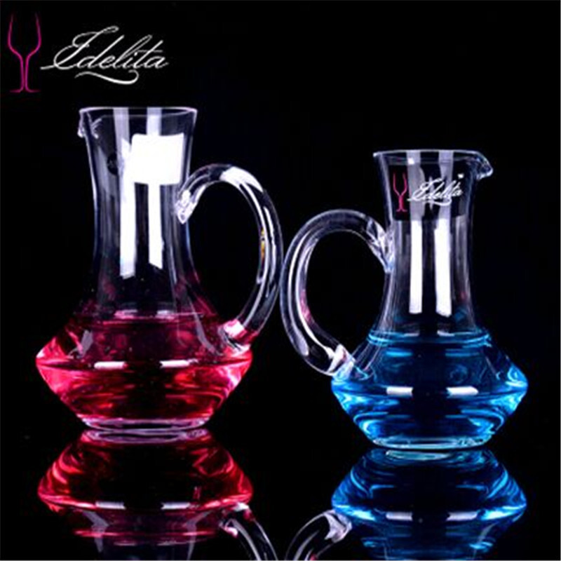 ???EDELITA无铅水晶玻璃白酒分酒器倒酒器公道杯酒具酒壶