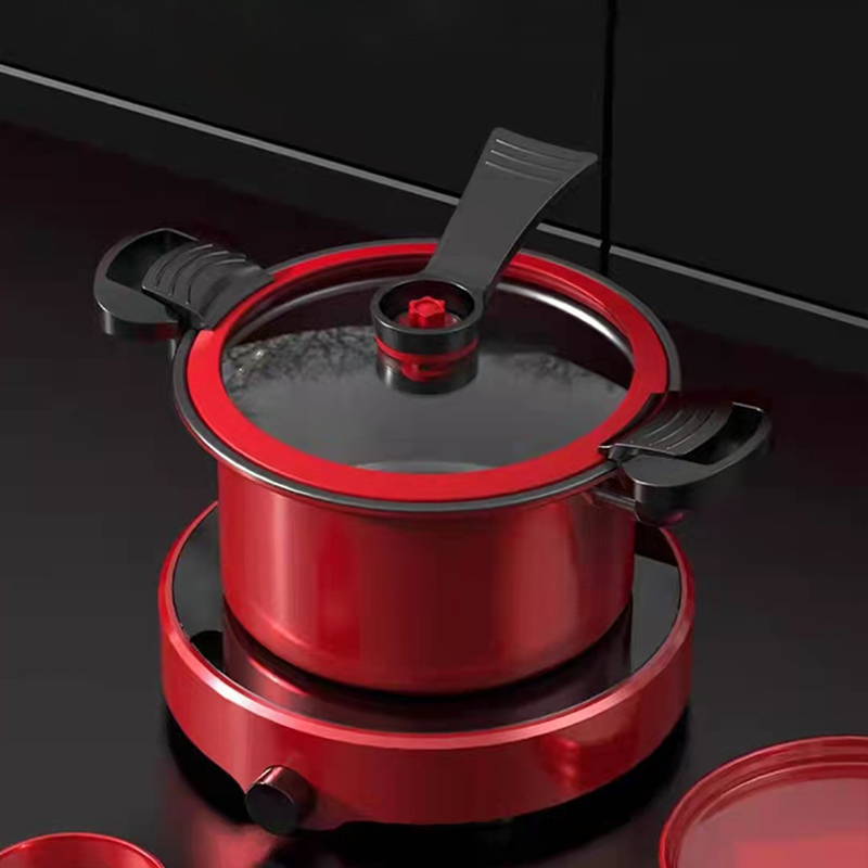 艾姆德-(EMUND) 微压快煮 省时节能 防烫手柄微压锅 锅具 红火今生微压锅-DG-WY22高清大图