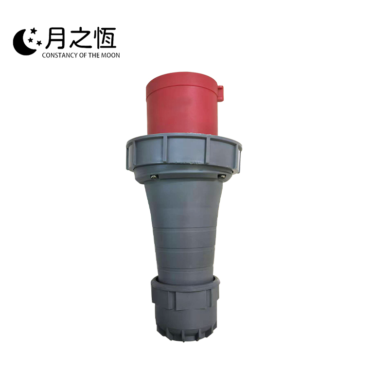 月之恒正向防水接头五芯个高清大图