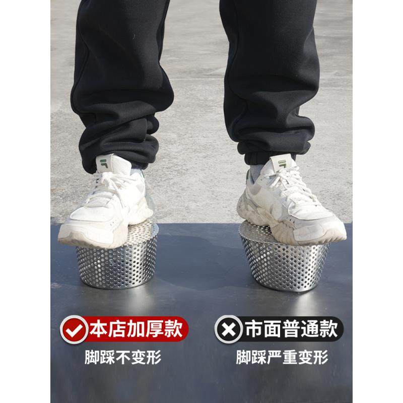 304不锈钢防鼠网罩地漏过滤网下水管道110排水口侧排天台防堵神器-[160管]锥形内插式过滤网置高清大图