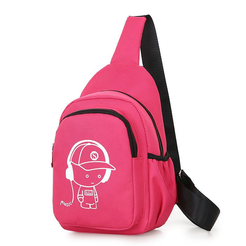 儿童包包男斜挎包男童户外休闲卡通胸包男孩旅游小背包旅行单肩包b