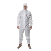一次性防护服无纺布连体带帽隔离衣防喷沫防水防尘工作服