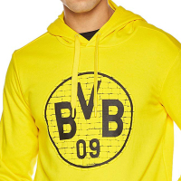 彪马(Puma)BVB Fan 男士连帽休闲运动卫衣75286311