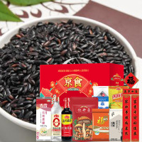 福临门 年货组合 1850g+1000ml 珍珠香米挂面调味品杂粮牡丹菌