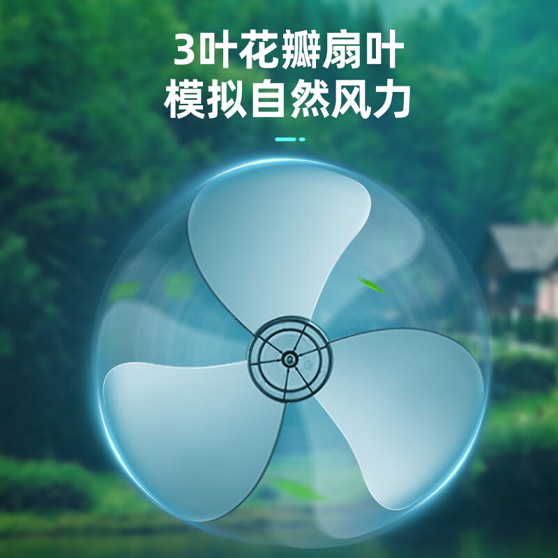 美的(Midea) 顶扇楼顶扇吸顶扇商用学校宿舍工业大风力节能壁扇家用客厅摇头吊顶风扇 FD40-11A高清大图