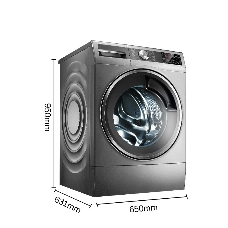 bosch博世wwd374b10w12公斤变频家用活氧除菌滚筒全自动洗衣机
