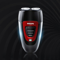 Philips/飞利浦PQ182剃须刀双刀头无线电动男士刮胡刀充电式便携旋转胡须刀