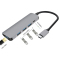觅果(MIGUO) 通用电脑Type-C转USB3.0 4个口 +PD充电 五合一 拓展坞