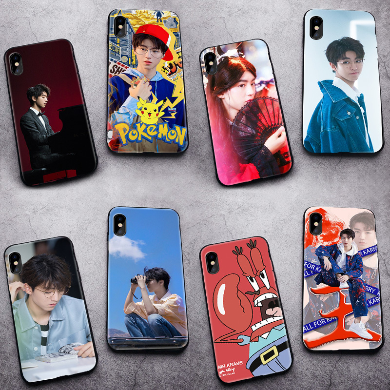 火豹王俊凯手机壳华为p30定制p40硅胶p20软壳p9p10蟹老板ov5照ov65