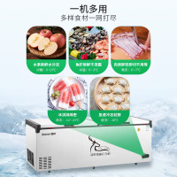 雪村(Xuecun) 958L 卧式冷柜 家商两用 单温顶开门 冰柜 商用冷柜 冷藏冷冻转换BD/BC-958