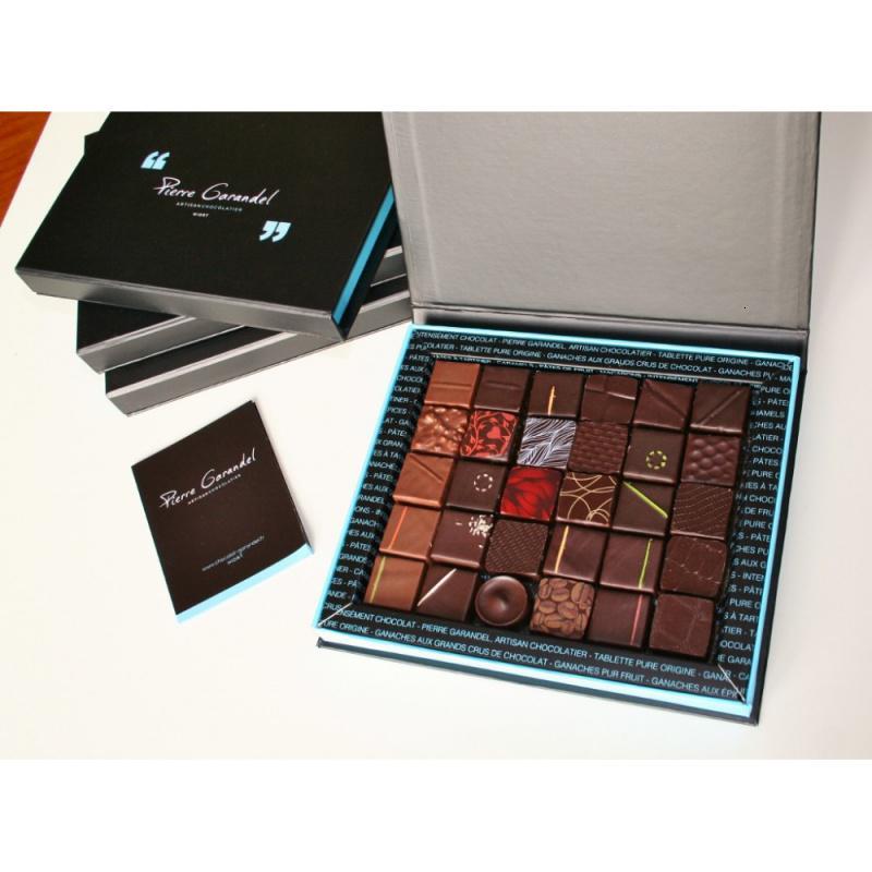 法国pierregarandel艺术手工巧克力店花式巧克力30块礼盒装