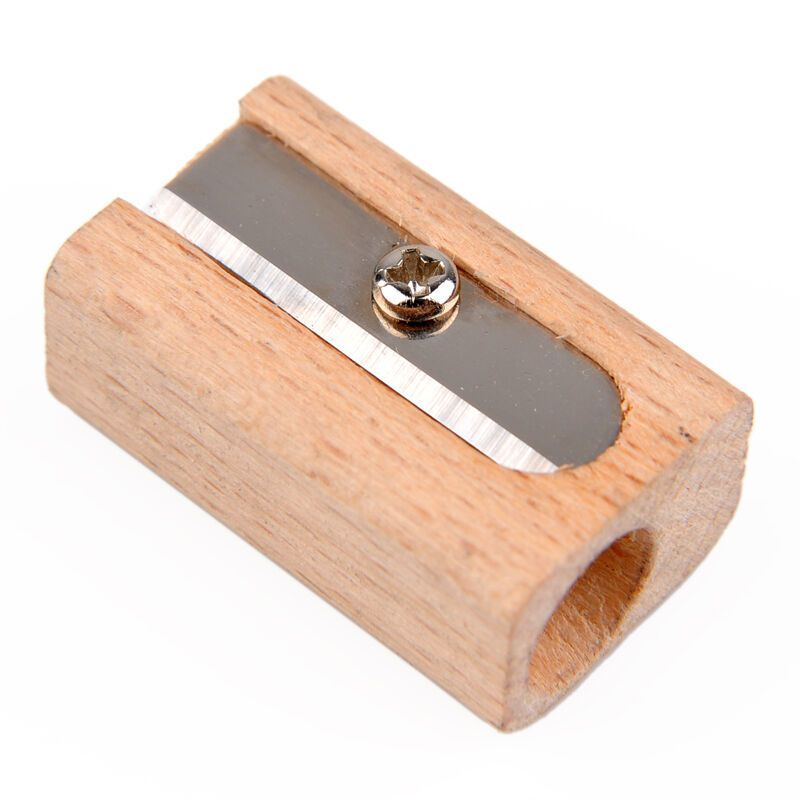 晨光卷笔刀单孔木制aps91222