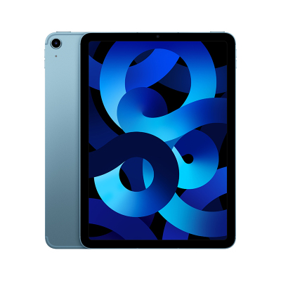 Apple iPad Air 10.9英寸平板电脑 2022年款 256G WLAN版 M1芯片 Liquid视网膜屏 MM9N3CH/A 蓝色