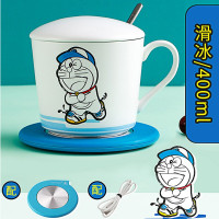 贝瑟斯 多啦a梦55度恒温加热器保暖杯垫电带底座水杯杯子热牛奶马克杯
