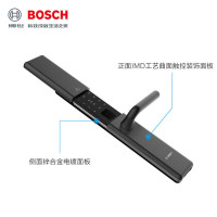 博世(BOSCH)指纹锁 智能锁家用防盗门密码磁卡锁 自动滑盖智能门锁 ID80墨岩灰