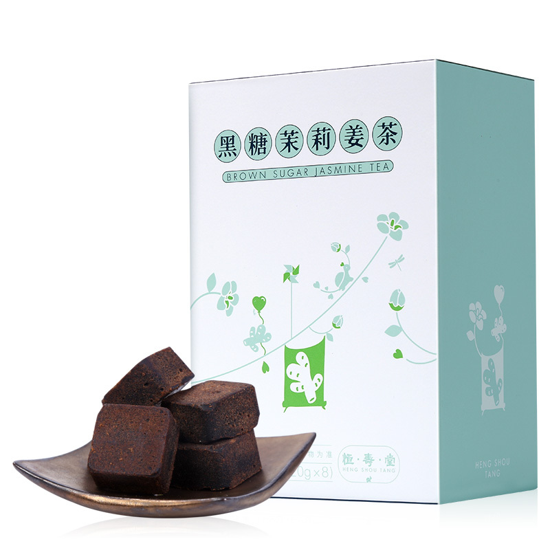 恒寿堂黑糖茉莉姜茶160g