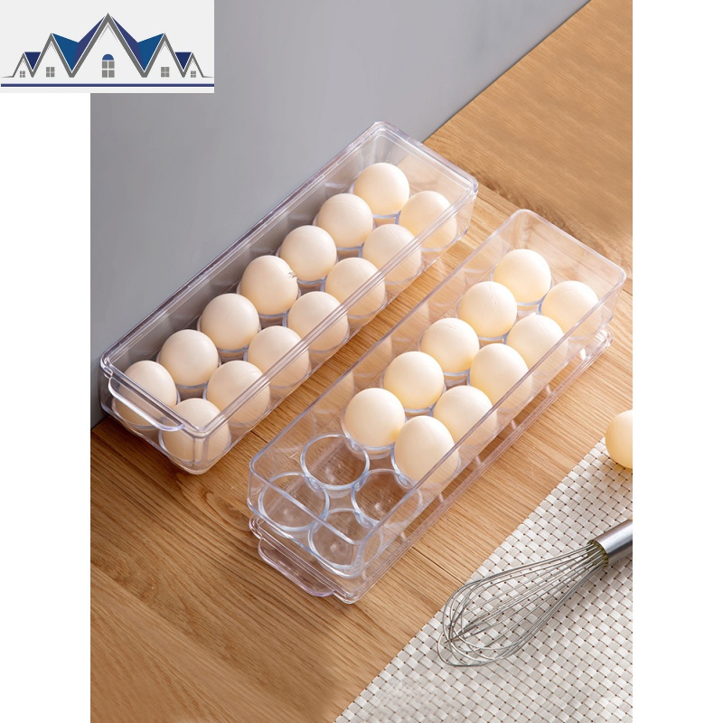 冰箱鸡蛋架托侧鸡蛋收纳盒冰箱用保鲜盒鸡蛋托冰箱蛋格装蛋盒子三维