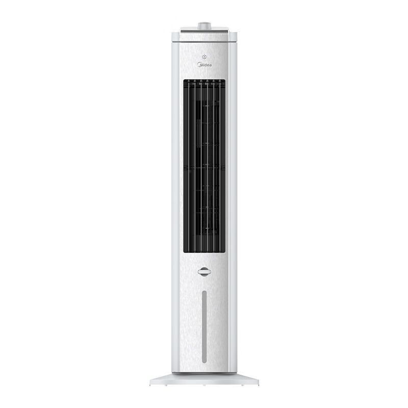 美的(Midea) 空调扇制冷风扇大风力冷风机制冷小空调水空调AAH10AE 【冰感冷风 轻松降温】白色机械款
