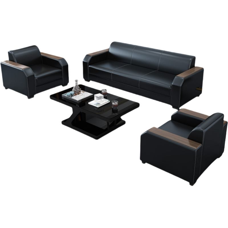 演发 沙发组合+茶几 套高清大图