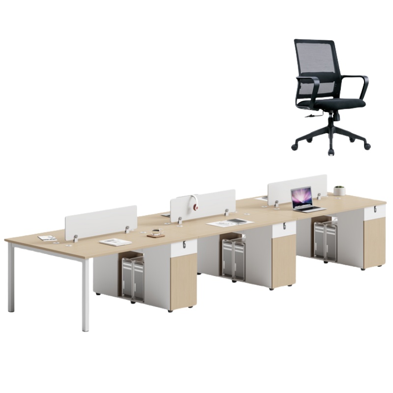 悦兴诚培训桌含椅子360*120*75cm套高清大图