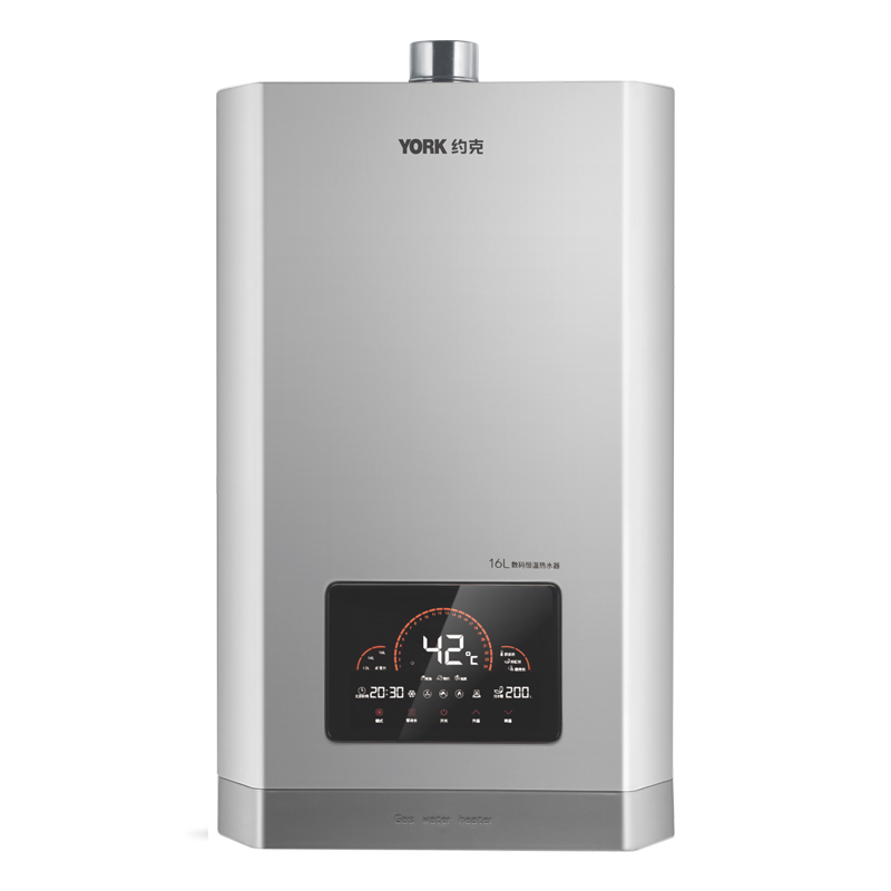 约克york16l零冷水燃气快速热水器jsq3016ykf10