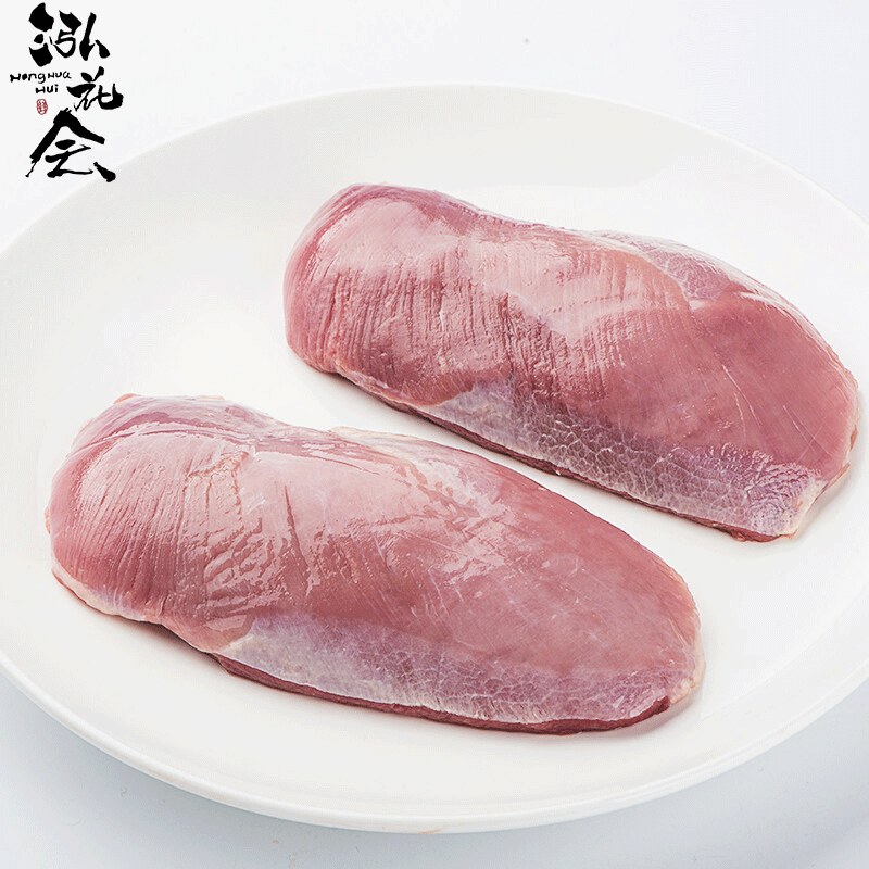 泓花会生鲜速冻纯干货鸭胸肉4斤装C高清大图