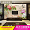 电视背景墙壁纸 无缝大型壁画客厅中式无纺布墙纸3D立体墙布牡丹壹德壹