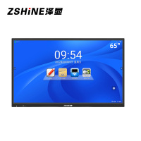 泽显（Zshine）65英寸安卓版会议平板 4K超高清交互式电子白板 智能触摸一体机 显示大屏幕 ZX-C65BD