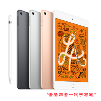 [Pencil套装版]Apple苹果 iPad mini 5 256G WLAN+Cellular(4G版)7.9英寸平板电脑 2019年款 A12芯片 MUXX2CH/A 深空灰