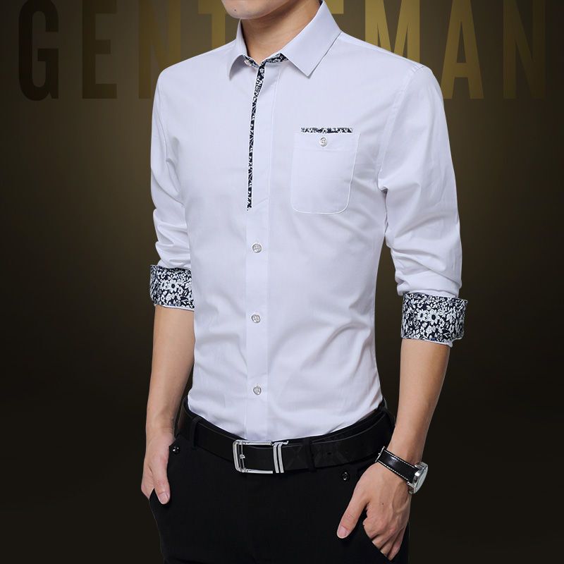 梵克公牛春天男士长袖打底白衣衬衫秋褂春装上衣成人单衣长衫衣30 35 40岁报价 参数 图片 视频 怎么样 问答 苏宁易购