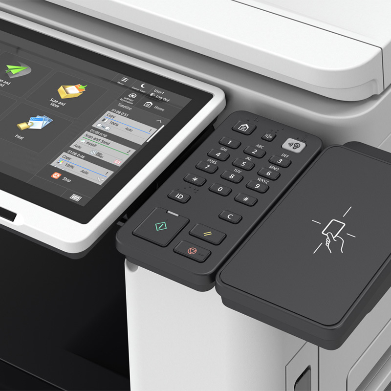 佳能(Canon)iR-ADV DX C3725 轻办公 A3彩色数码复合机 (双面自动输稿器/四纸盒/内置装订处理器)高清大图